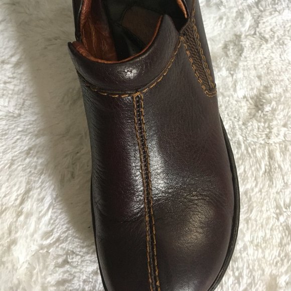 Born dark brown leather mules - Picture 3 of 8